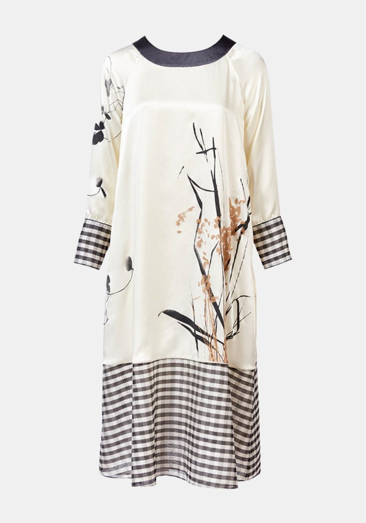 Dress Pansy Bamboo Leaves - Traces of Me