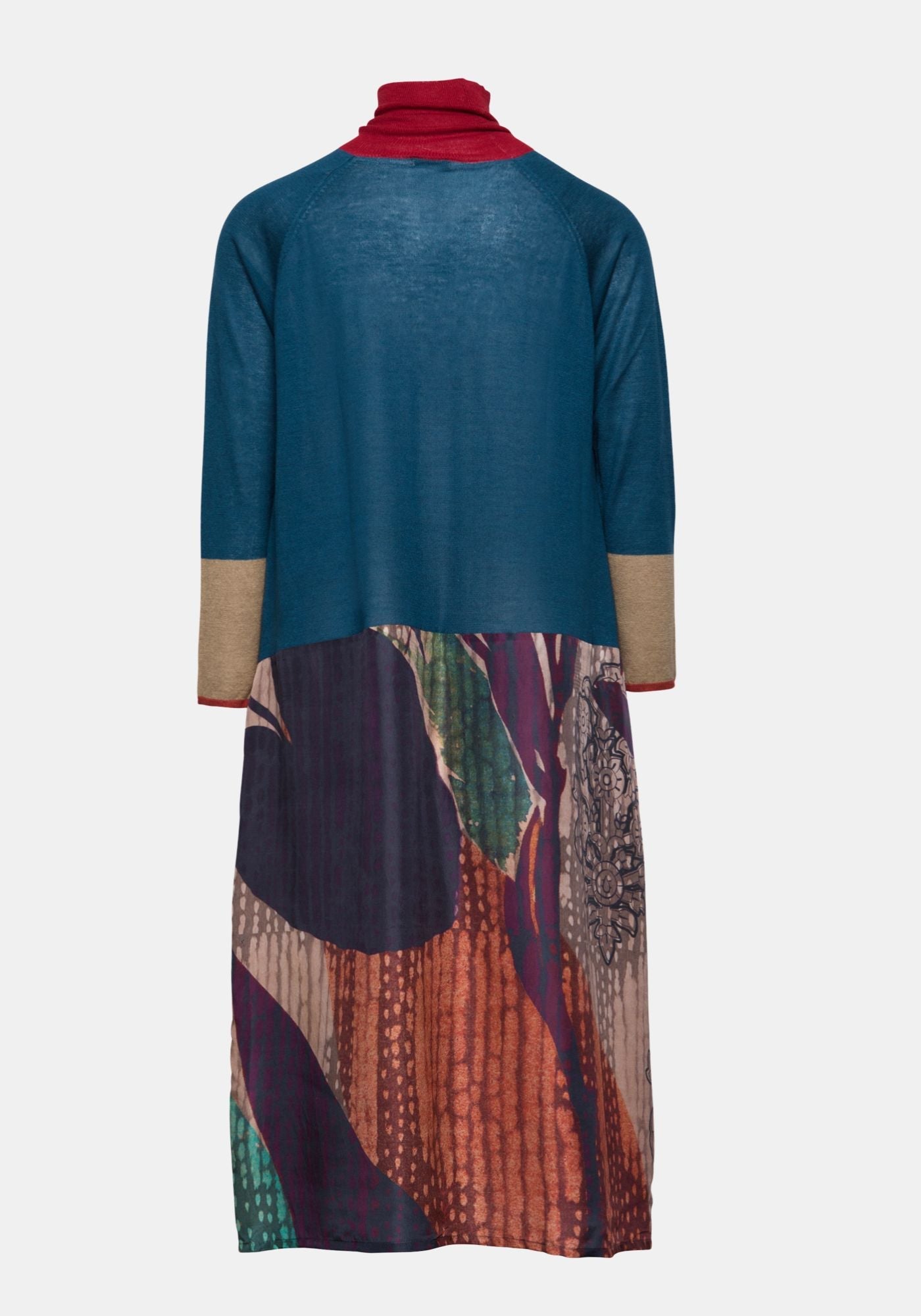 Dress Poppy Turtle Neck Winter Rain - Traces of Me