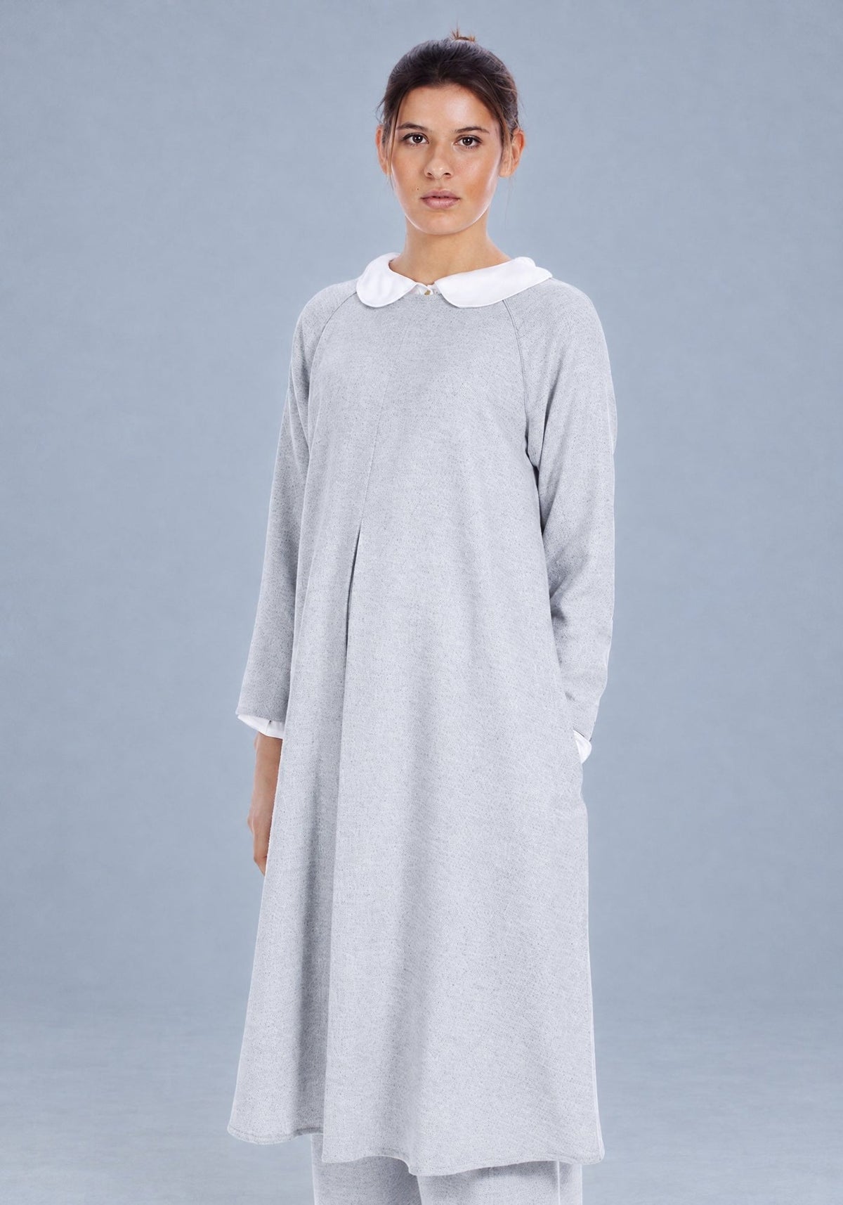 Vestido Secrets Clouds – imagen editorial