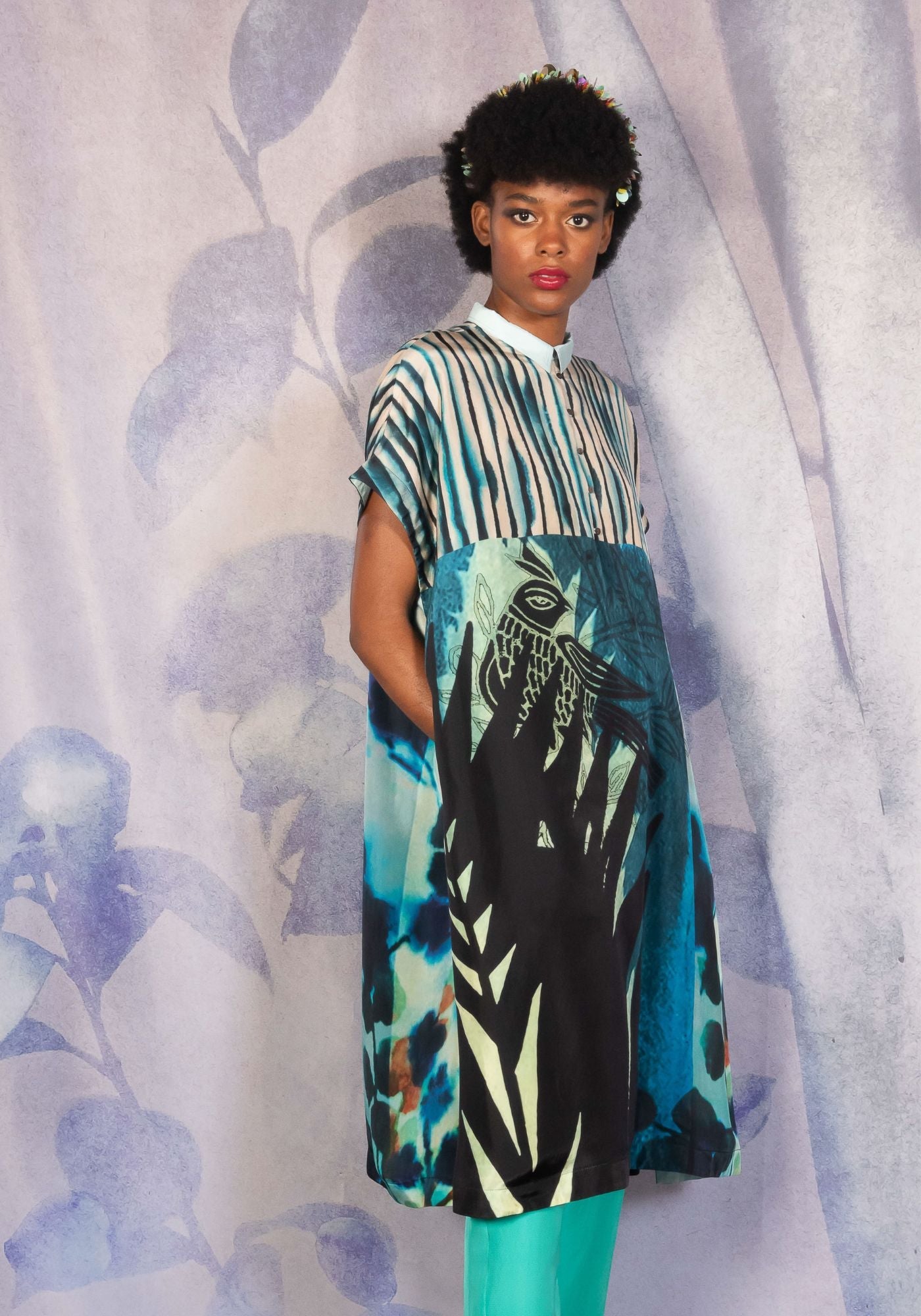 Dress Selkie Black Dongo - Traces of Me