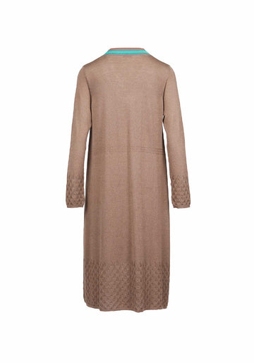 Dress V Neck Sun – Shatoosh, cashmere-wool blend, alternate view | Traces of Me