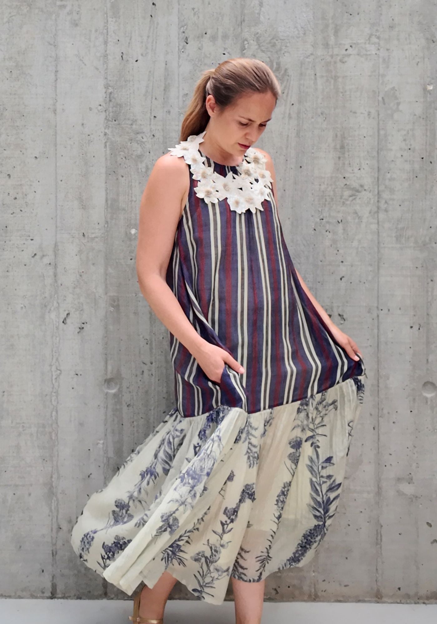 Dress Yabalka Stripes Mood - Traces of Me