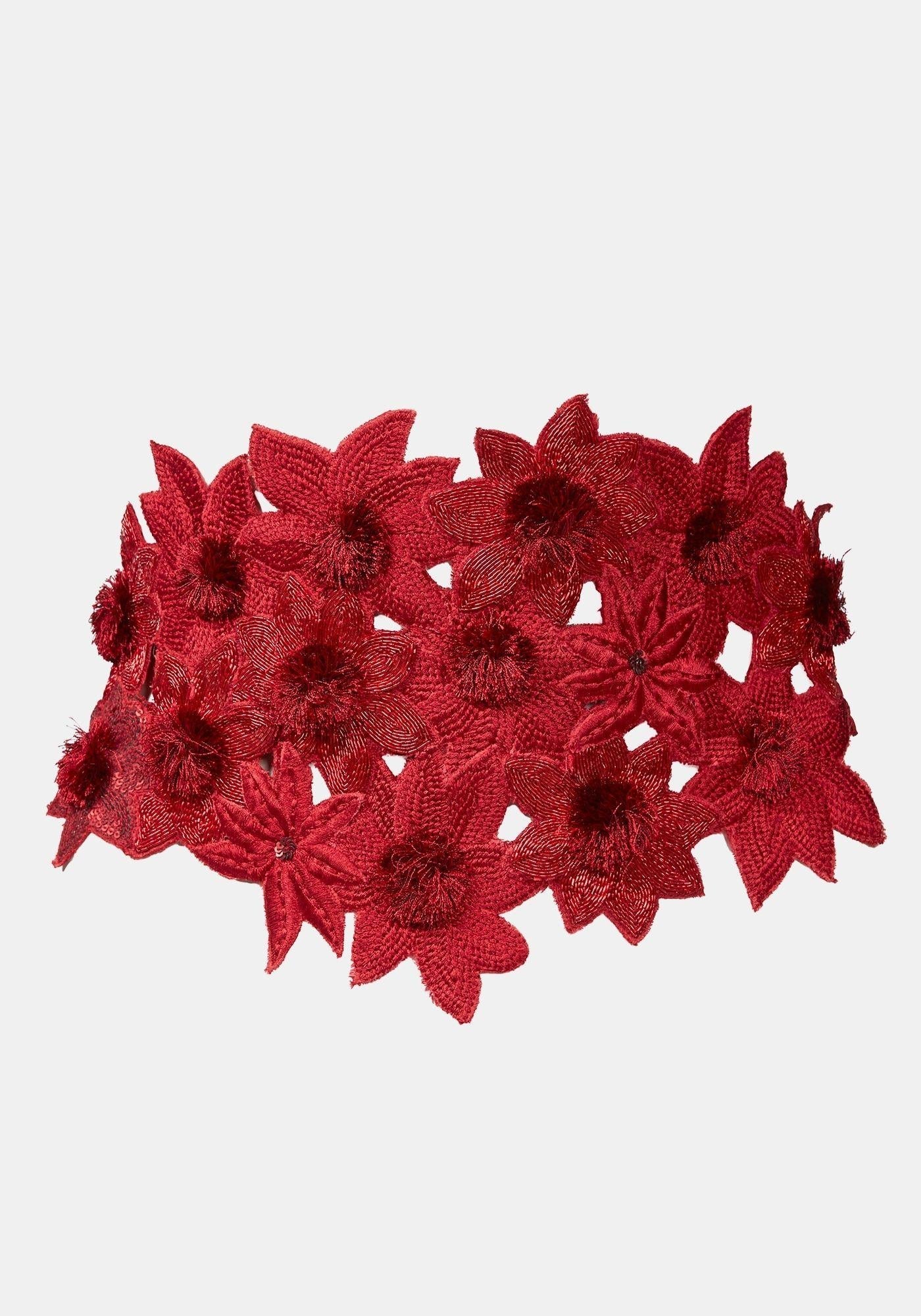 Flowers Belt Botanical 3D - Traces of Me