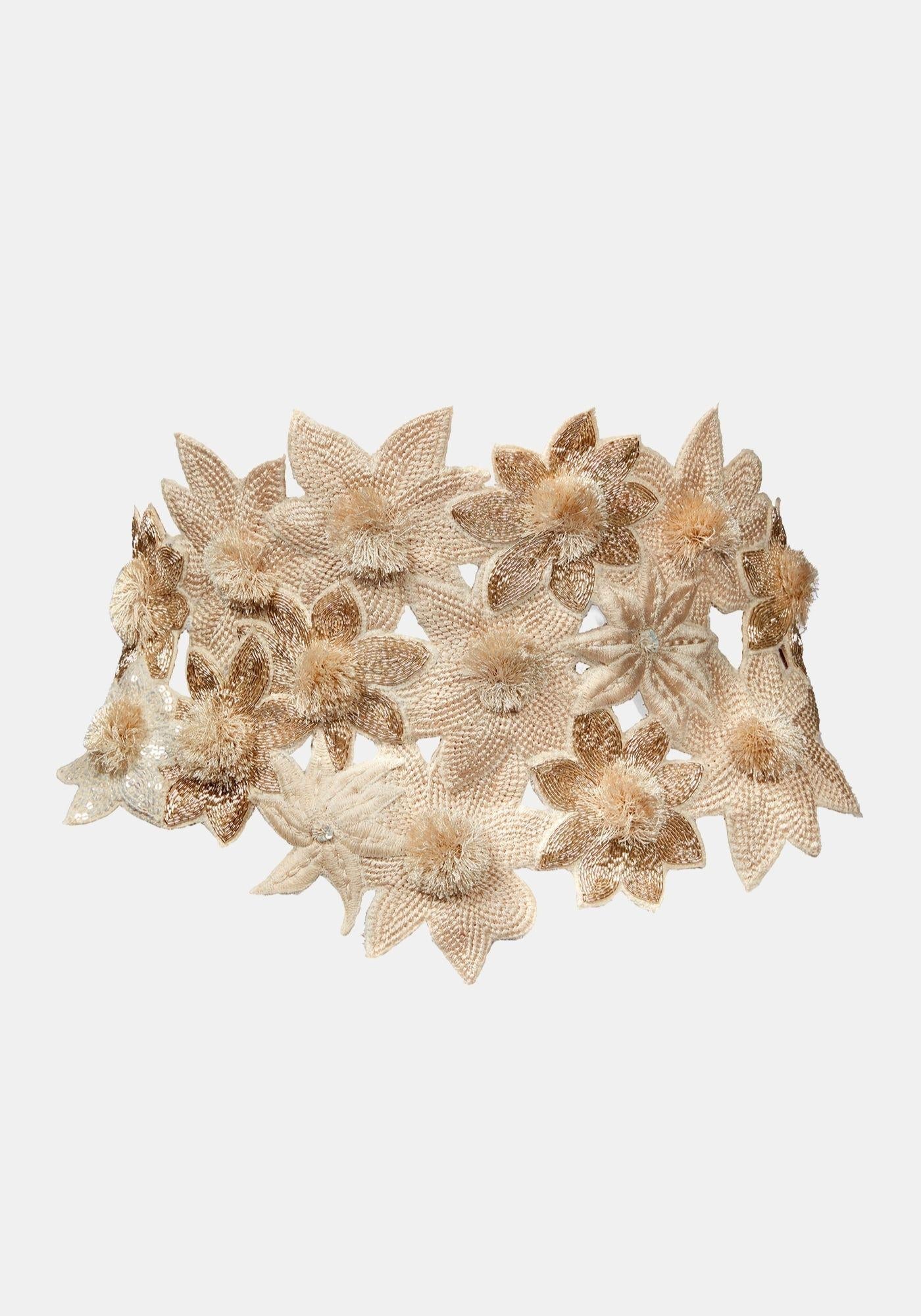 Flowers Belt Botanical 3D - Traces of Me