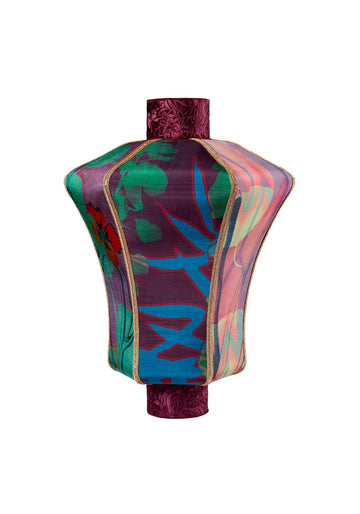 Lamp Skardu Medium Silk Eucaliptus - Traces of Me