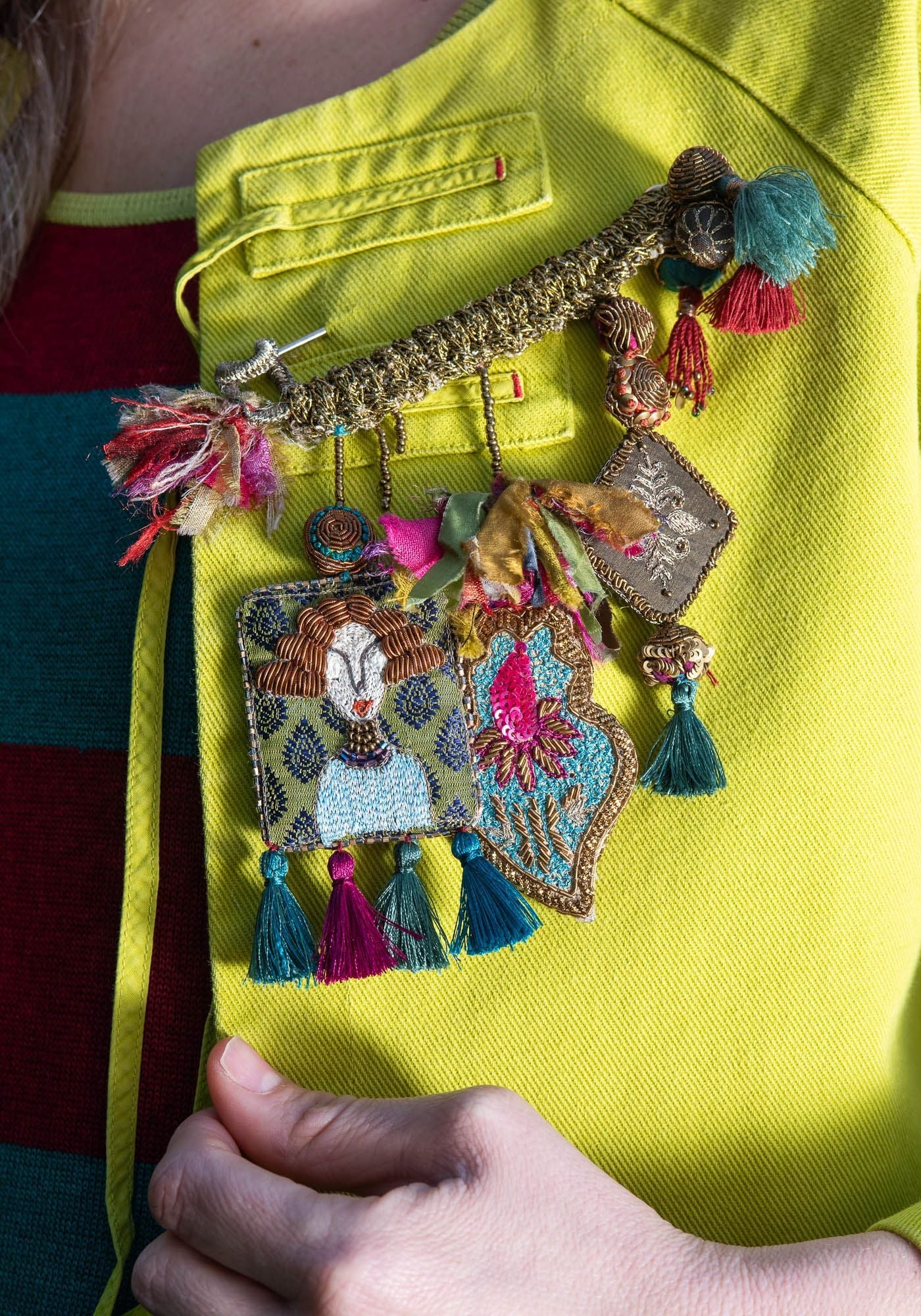 Pin Heart Charm - Traces of Me