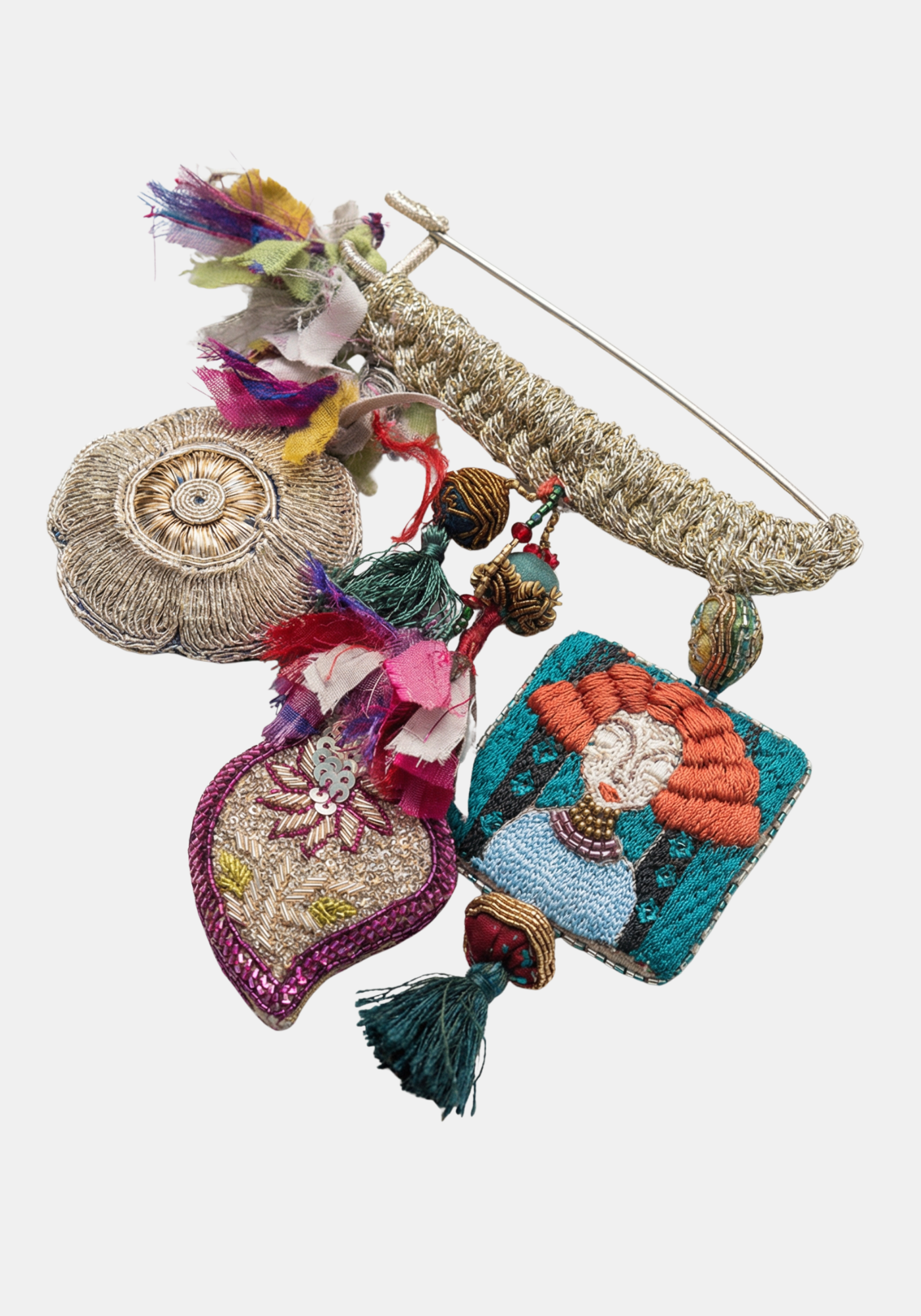 Pin Heart Charm - Traces of Me