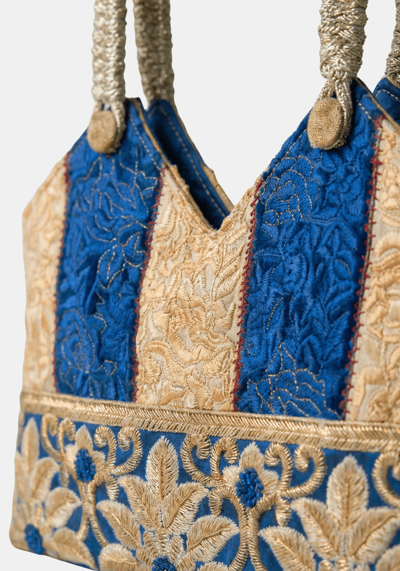 Purse Flowers Lace Dazling Blue - Traces of Me