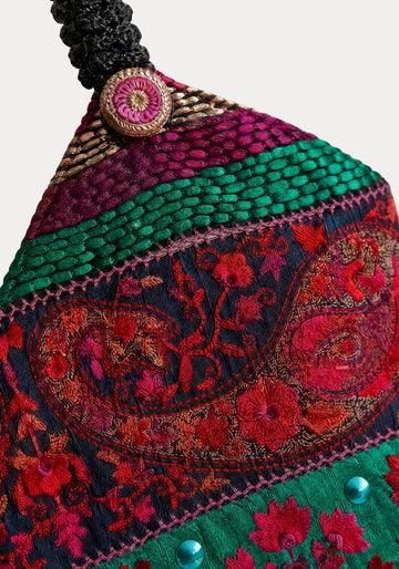 Purse Paisley Lace Fuschia - Traces of Me