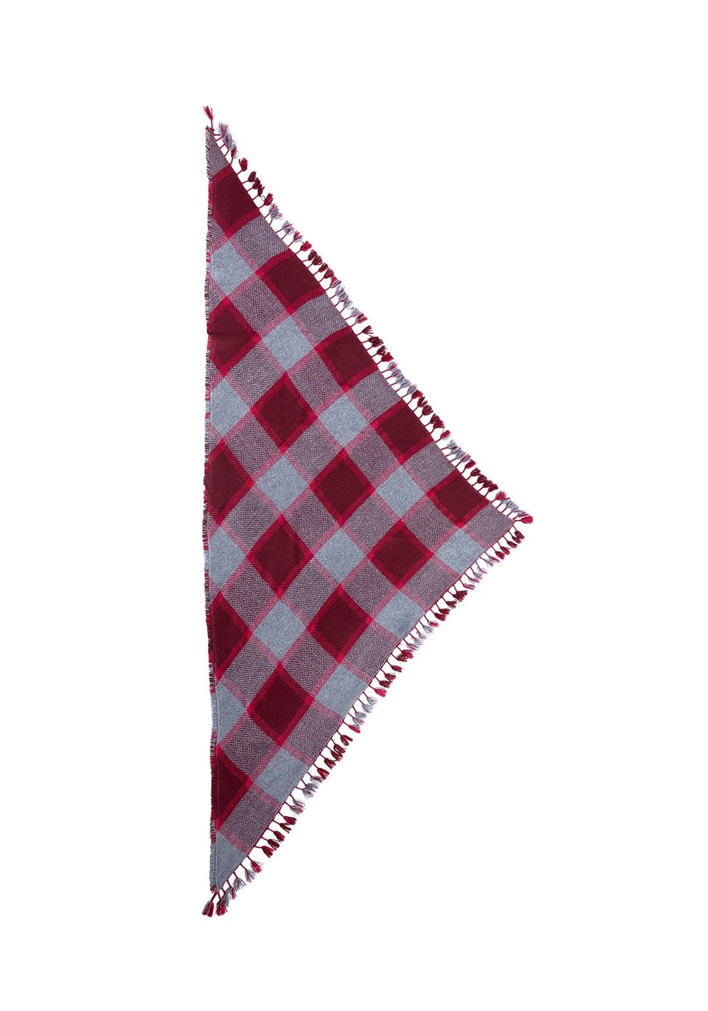 Scarf Triangle Tartan - Traces of Me