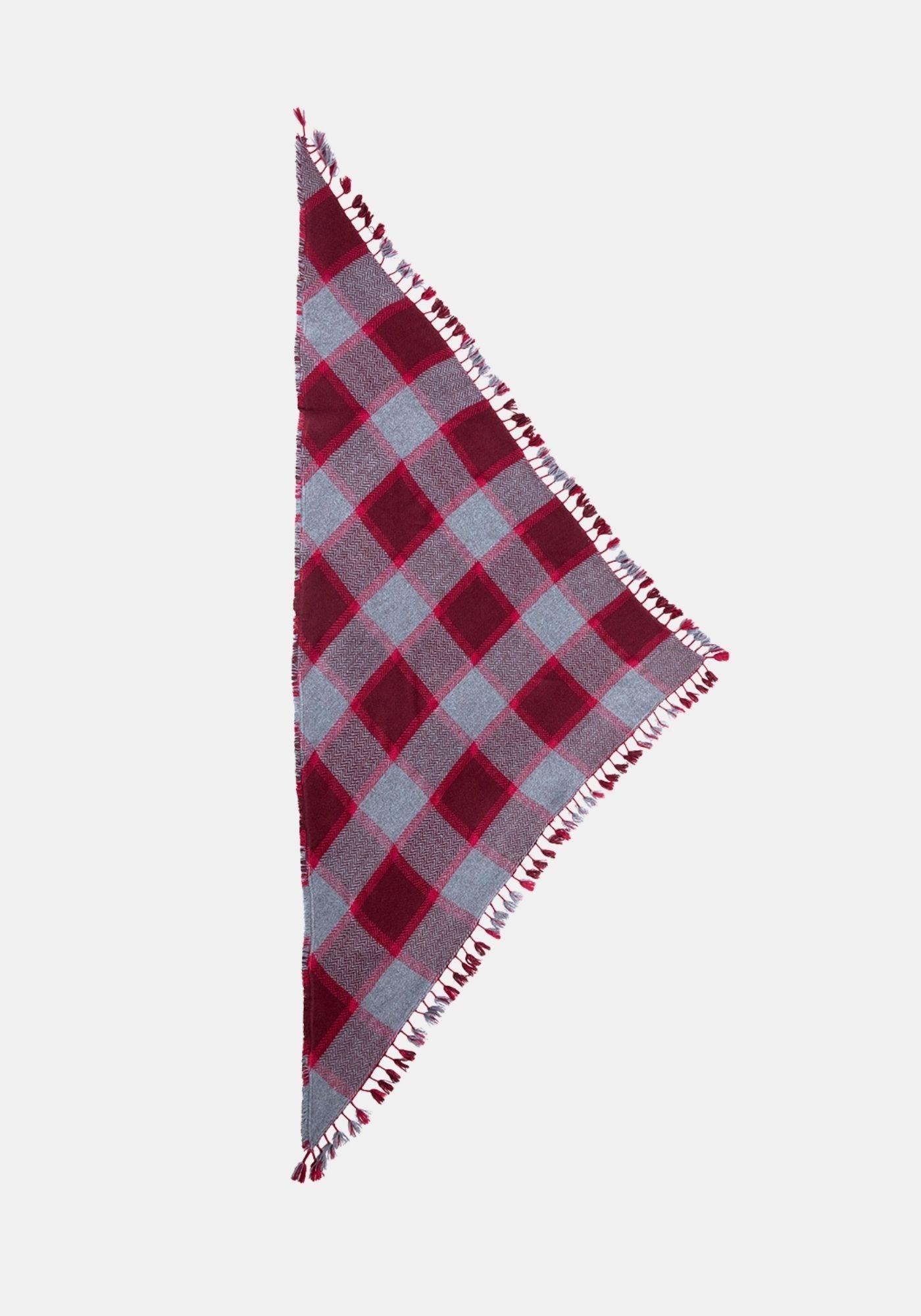 Scarf Triangle Tartan - Traces of Me