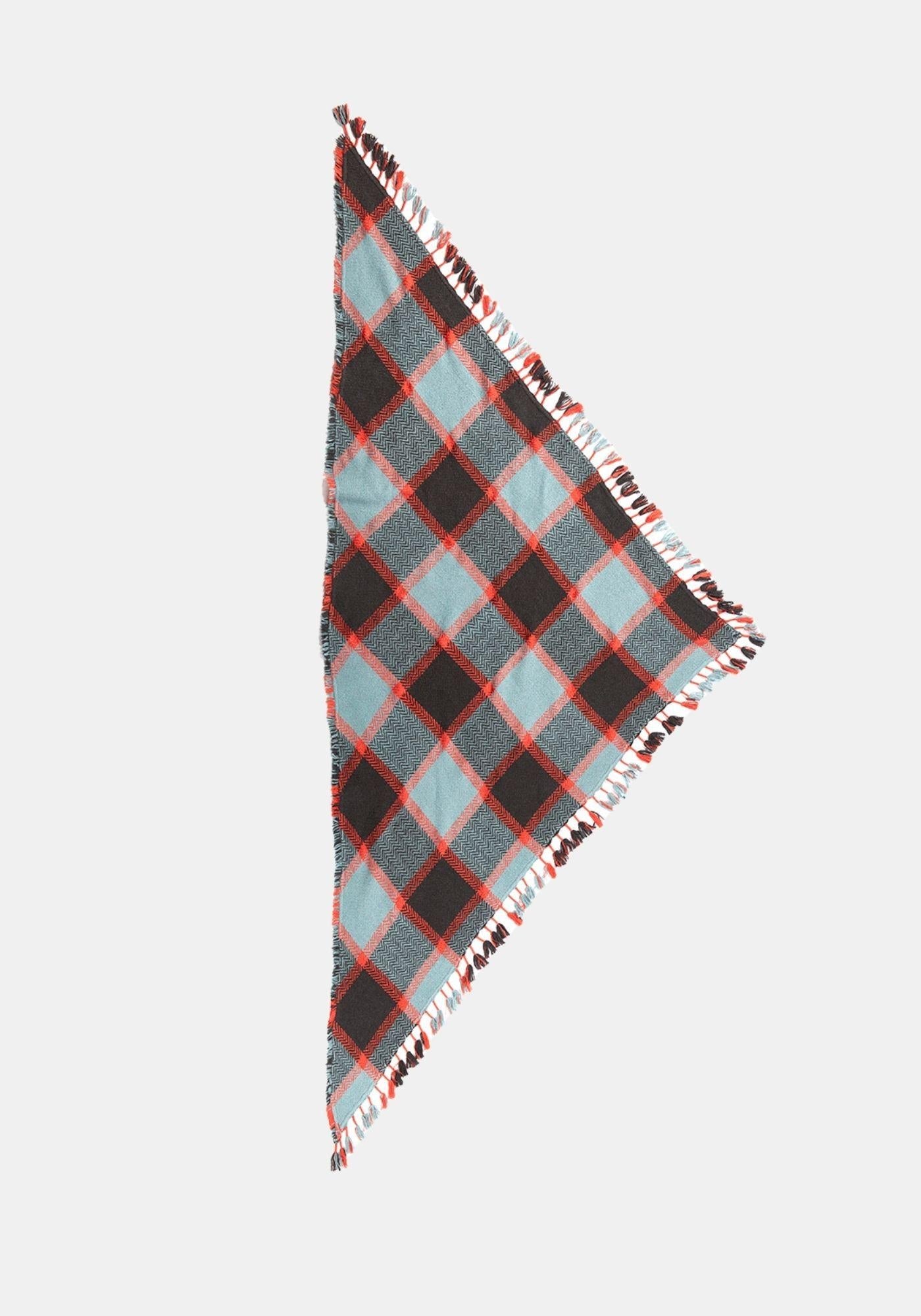 Scarf Triangle Tartan - Traces of Me