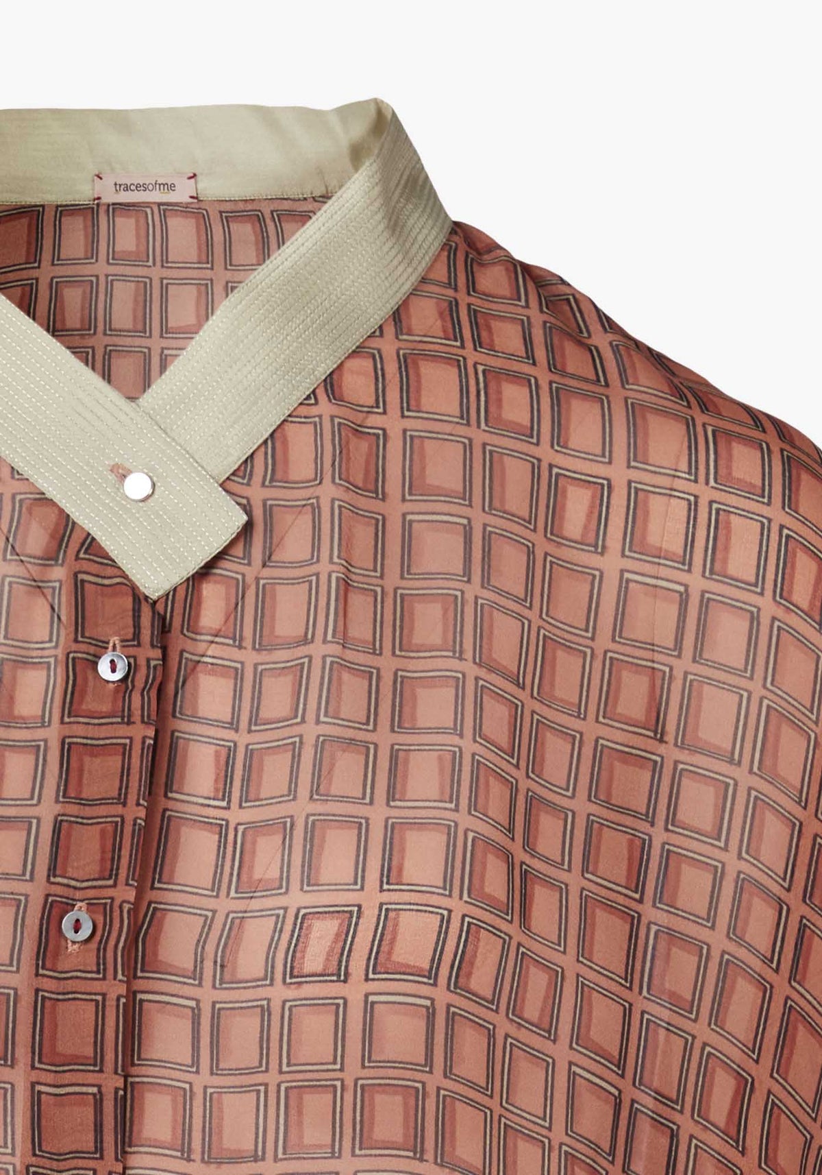 Camisa Aiko Blocks - Traces of Me