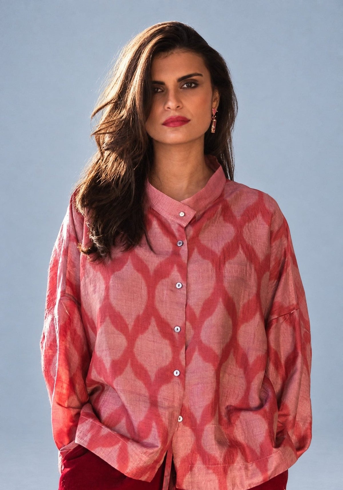 Shirt Aiko Ikat - Traces of Me