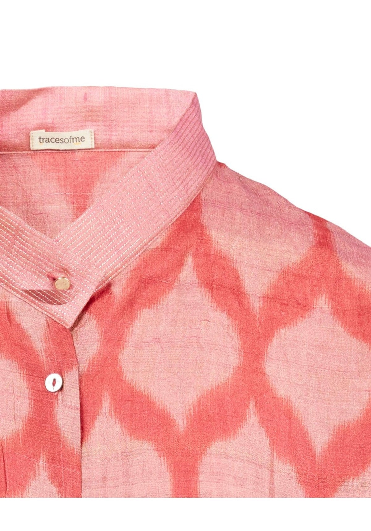 Camisa Aiko Ikat – detalle