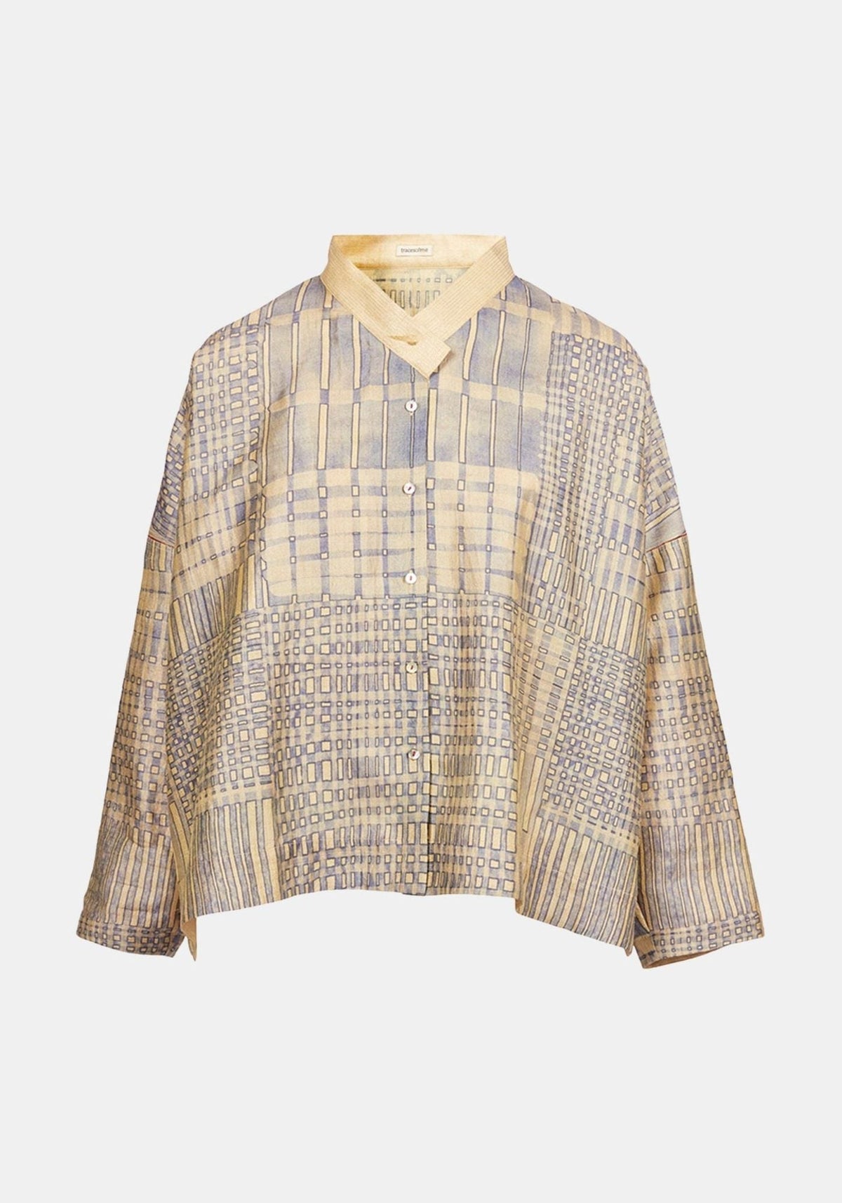 Camisa Aiko Jardin – vista frontal