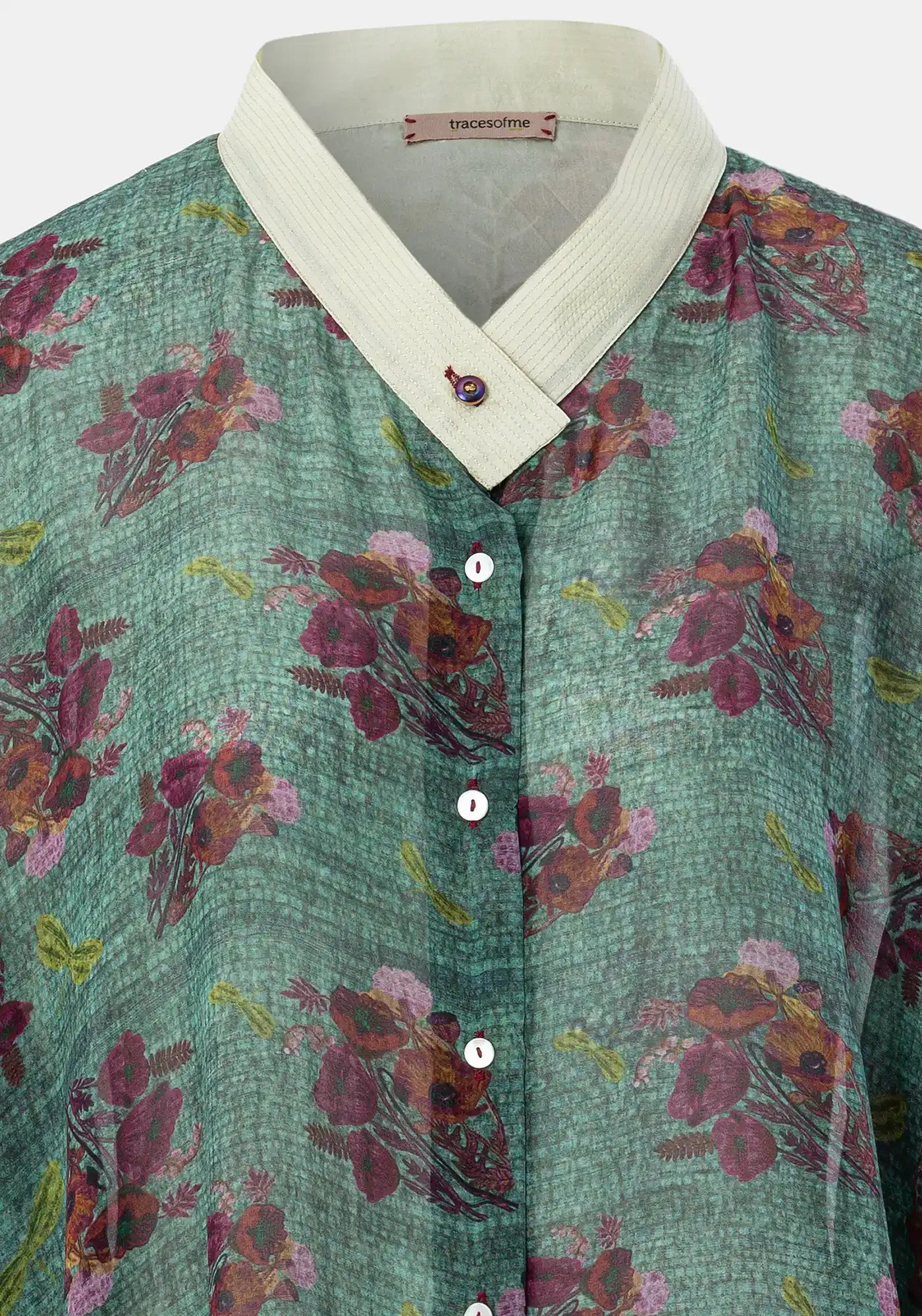 Shirt Aiko Poppies Bouquet - Traces of Me