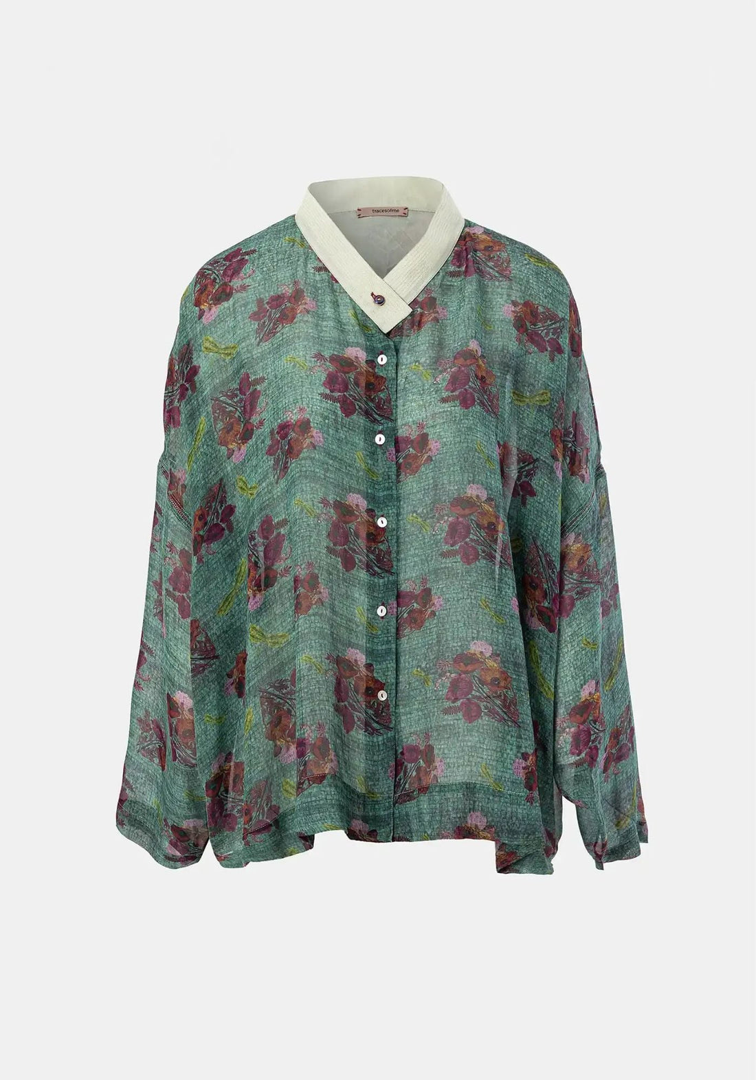 Shirt Aiko Poppies Bouquet - Traces of Me