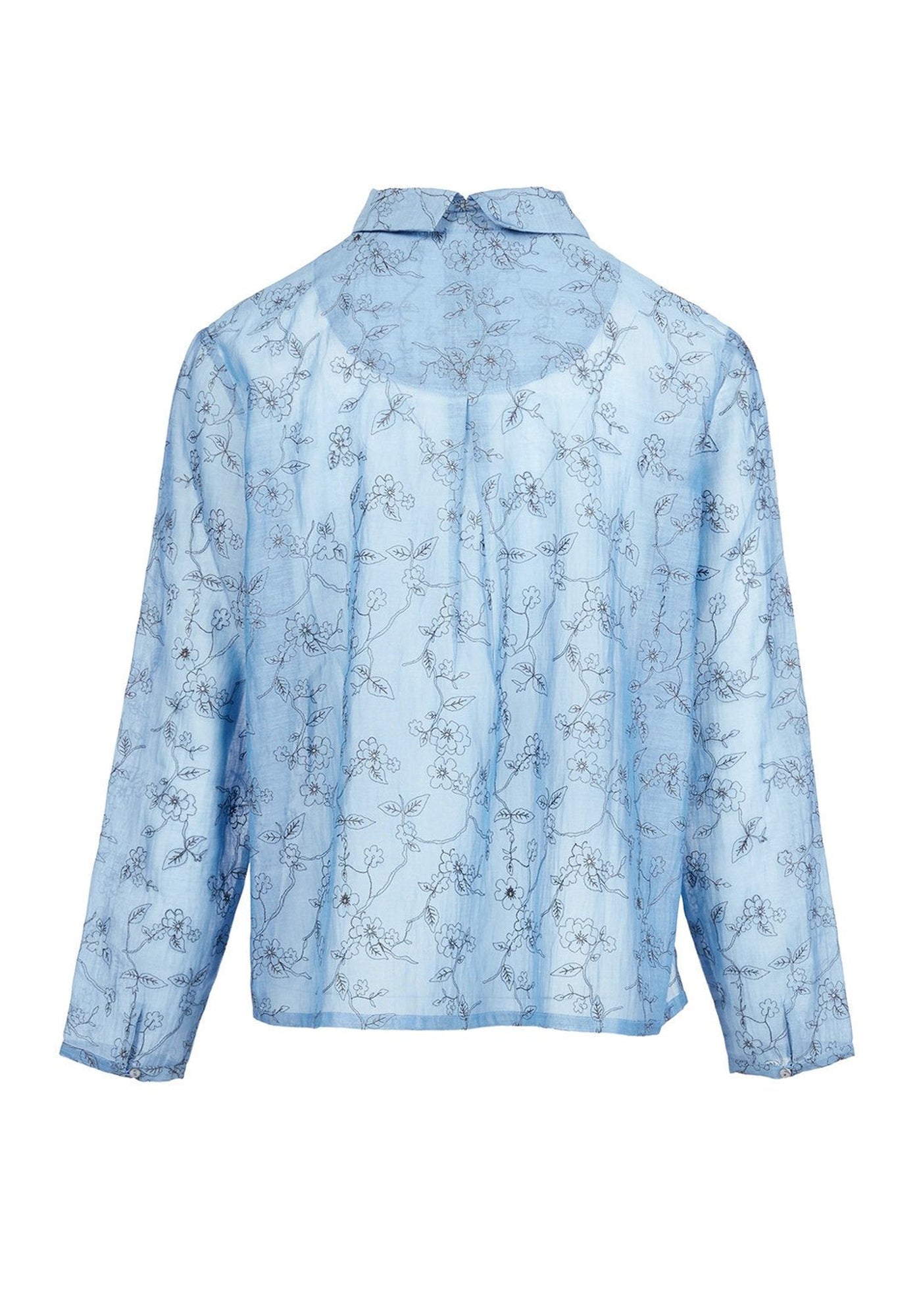 Shirt Anna Long Sleeves Blossom - Traces of Me