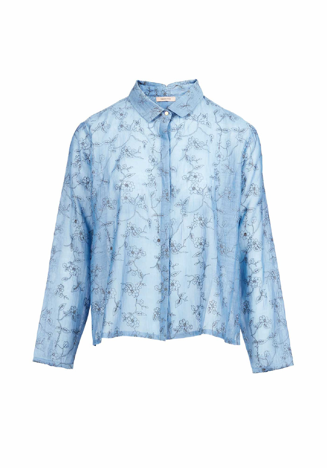 Shirt Anna Long Sleeves Blossom - Traces of Me