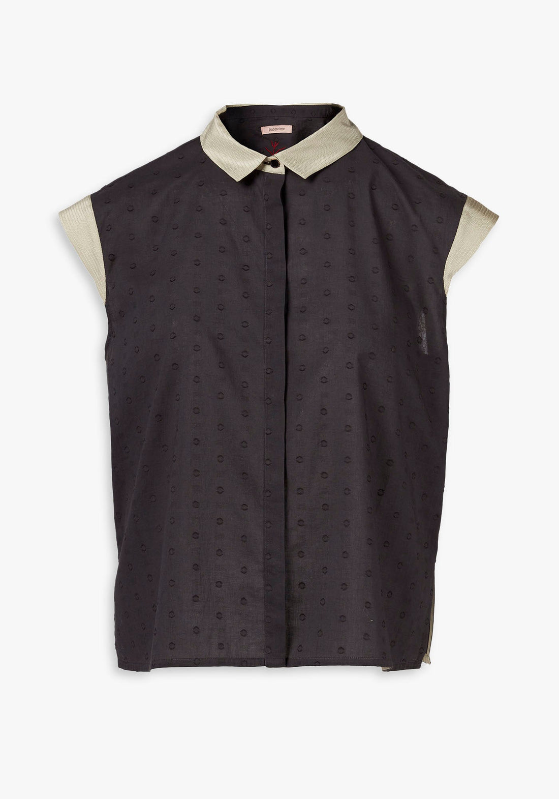 Shirt Anna short sleeves Dots - Traces of Me