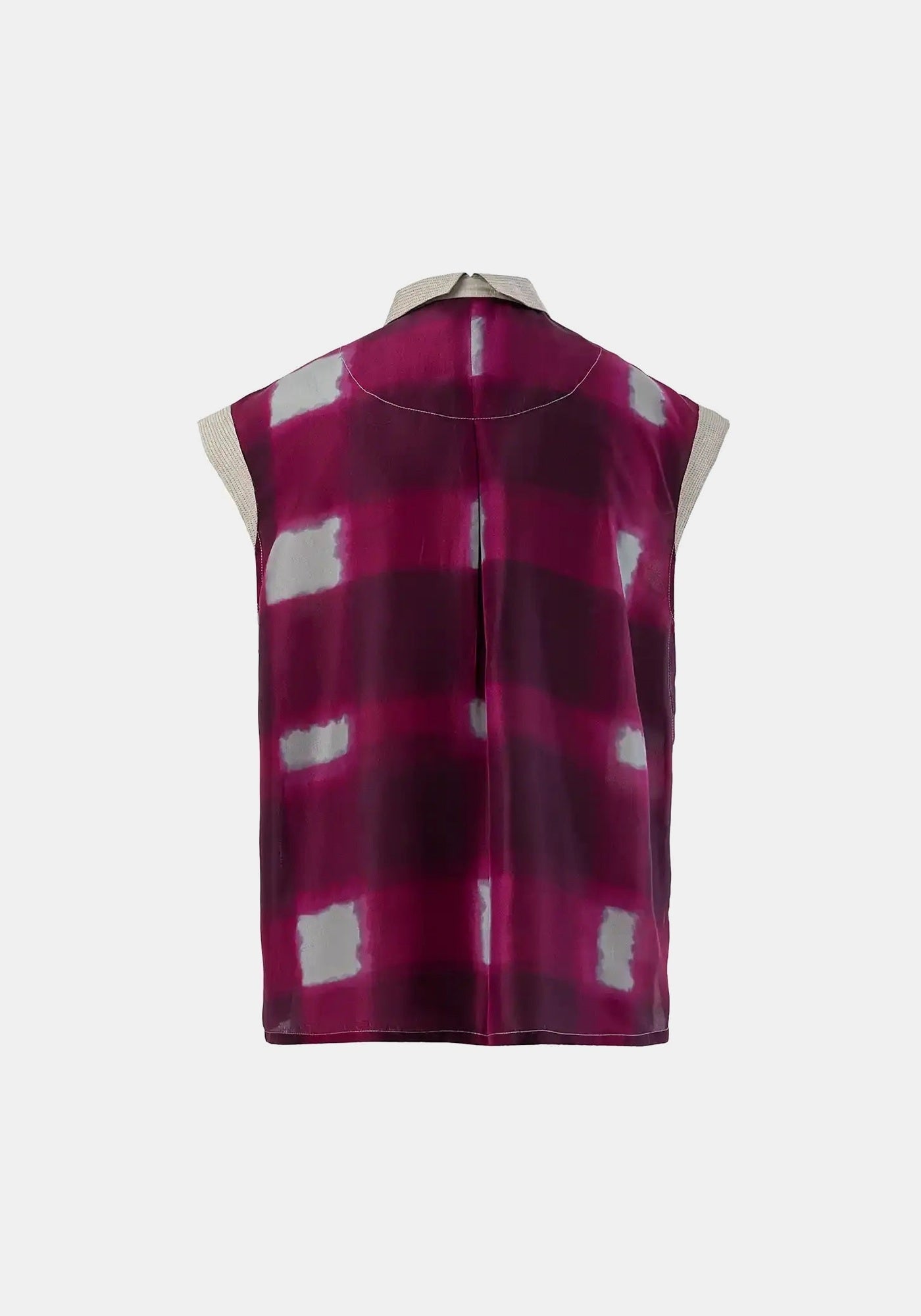 Shirt Anna Short Sleeves Watercolour Checks - Traces of Me
