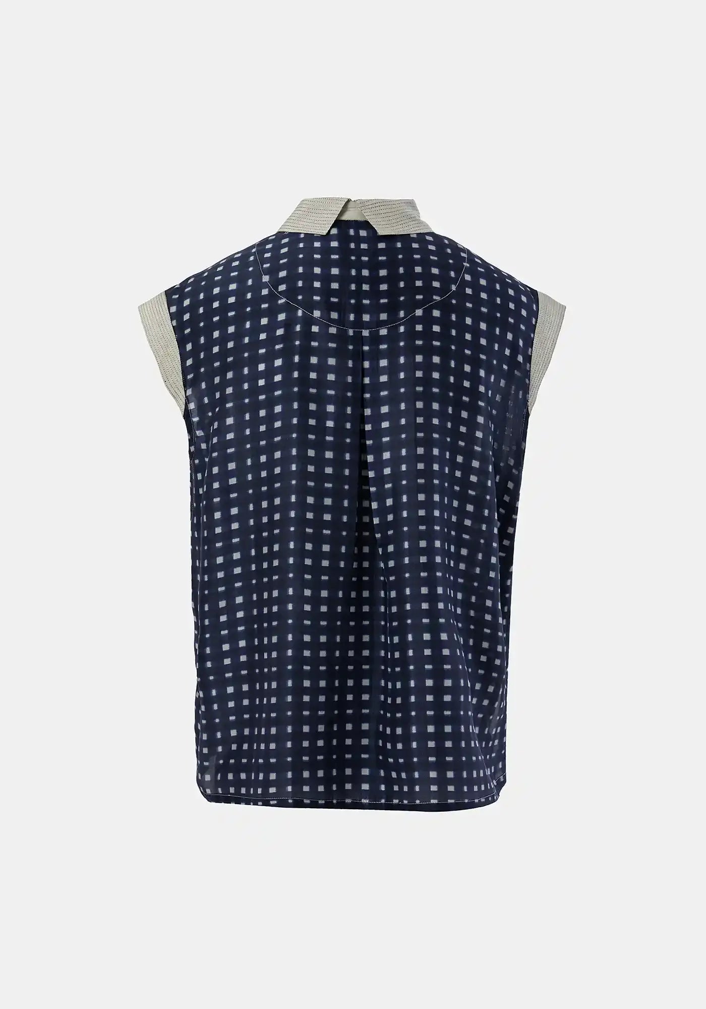 Shirt Anna Short Sleeves Watercolour Checks - Traces of Me