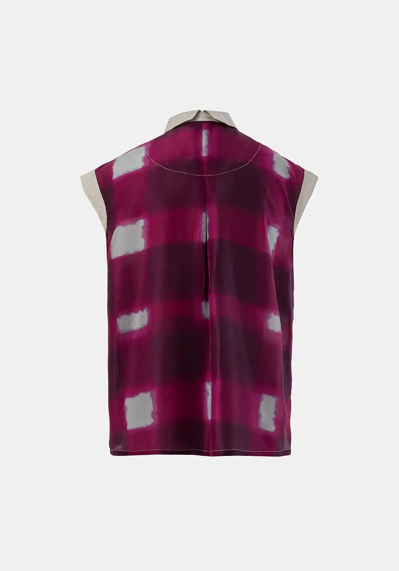 Shirt Anna Short Sleeves Watercolour Checks - Traces of Me