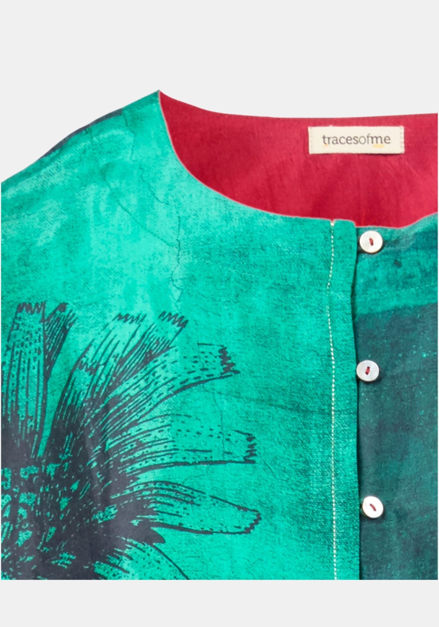 Shirt Botanic Flowers Nest - Traces of Me