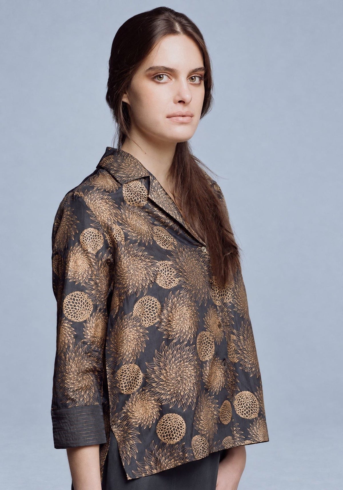 Shirt Classic Big Flowers - Traces of Me
