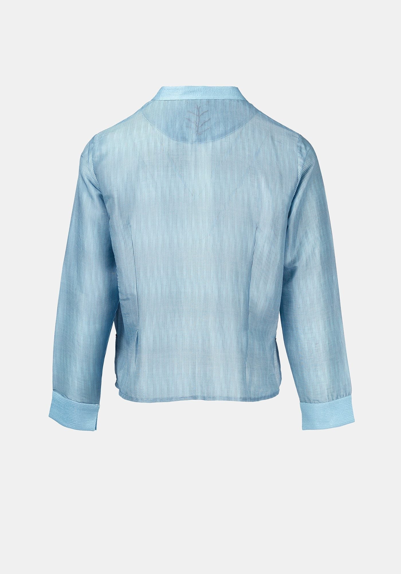 Shirt Geisha Stripes Forever Blue - Traces of Me