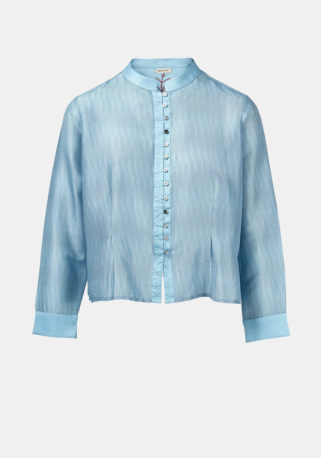 Shirt Geisha Stripes Forever Blue - Traces of Me