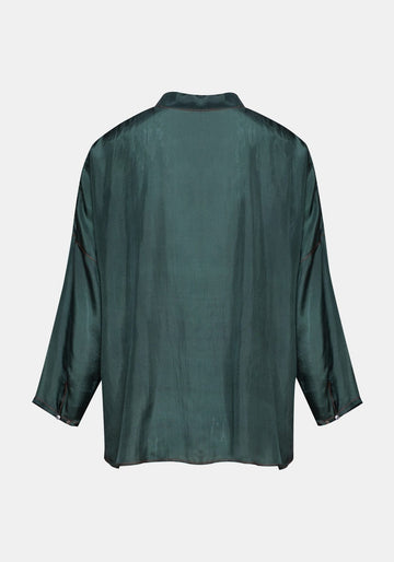 Shirt Kimono Giesta Sycamor – silk, alternate view | Traces of Me