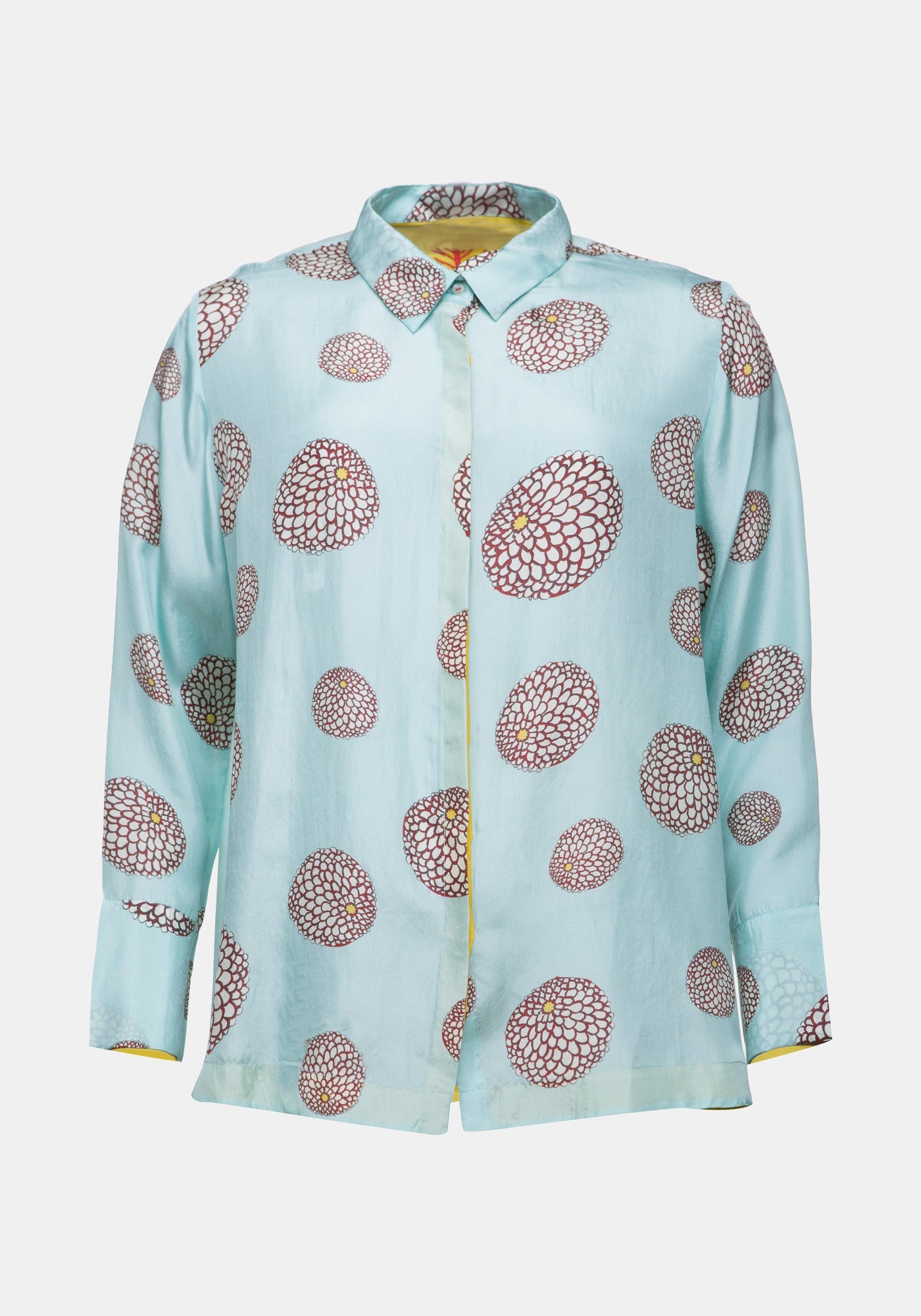 Shirt Simple Dahlias - Traces of Me