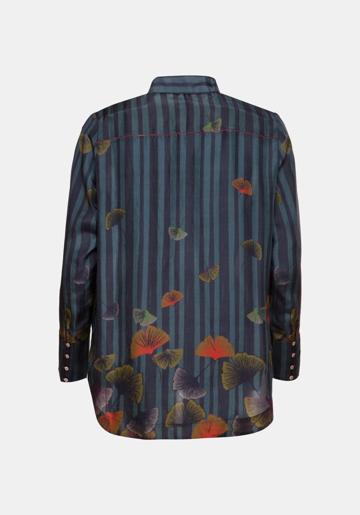 Shirt Simple Ginko – silk, alternate view | Traces of Me