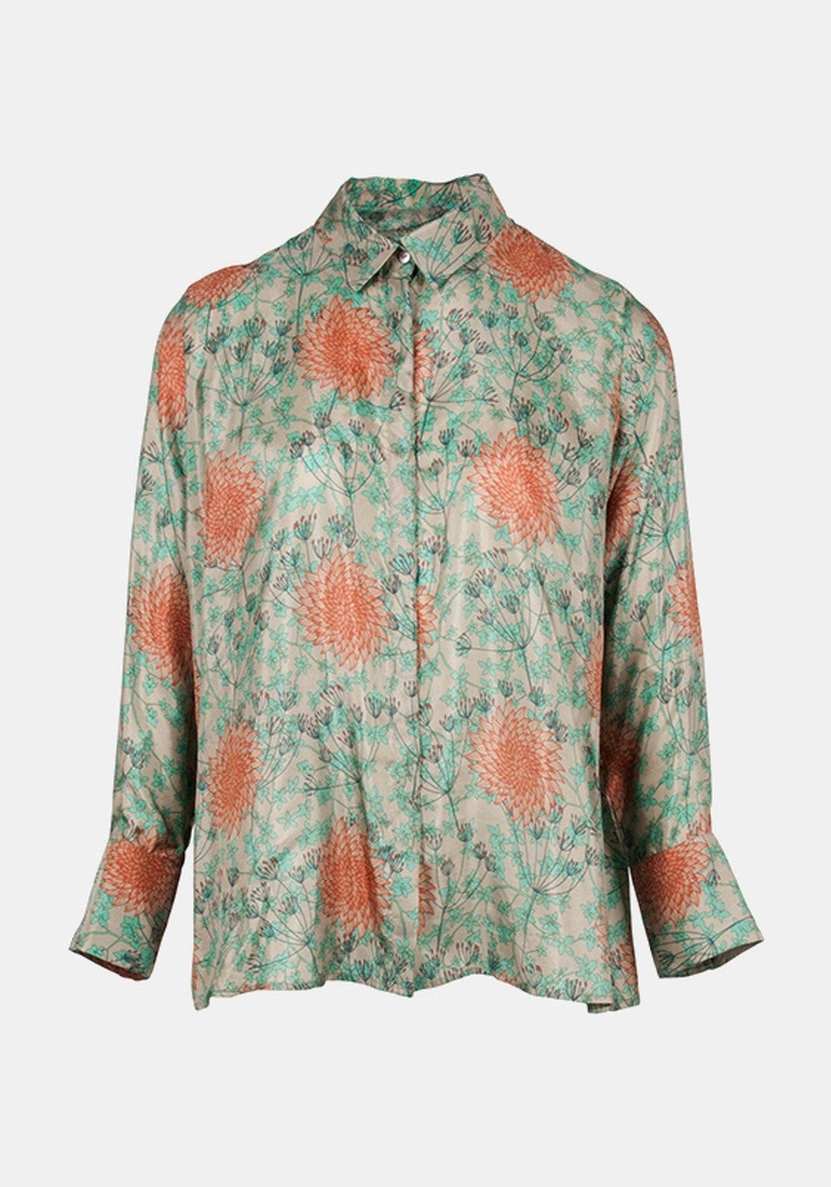 Shirt Simple Imperial Dahlias - Traces of Me
