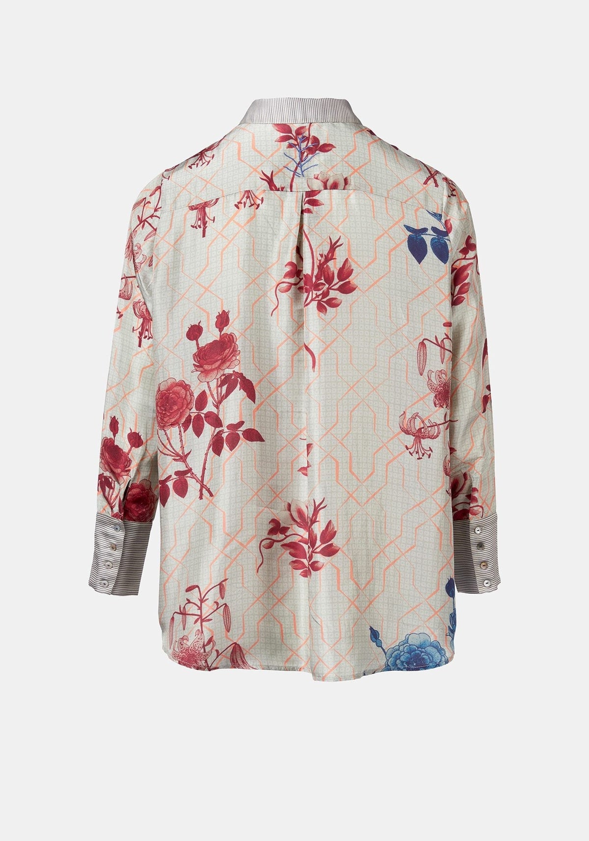 Camisa Simple Taj Flowers Multicolour - Traces of Me
