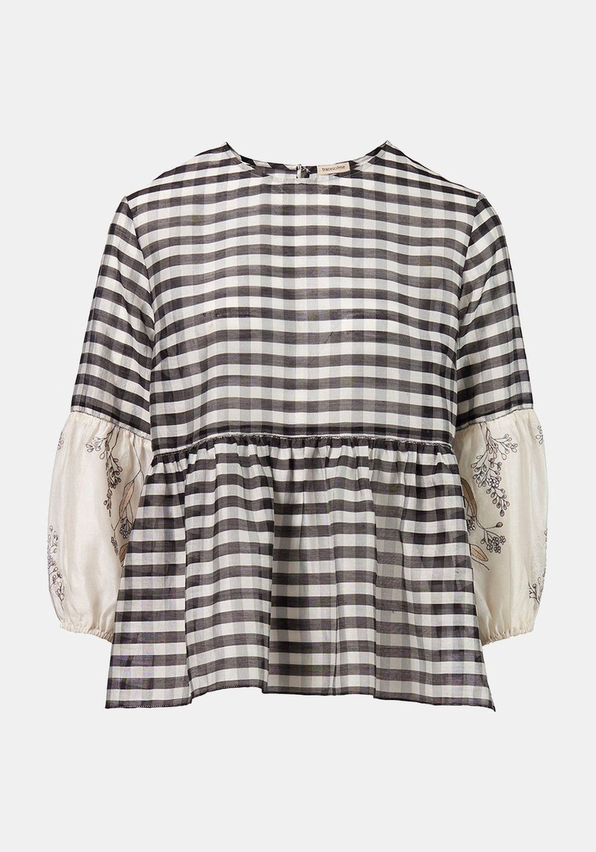 Camisa Tessy Vichy – vista de frente