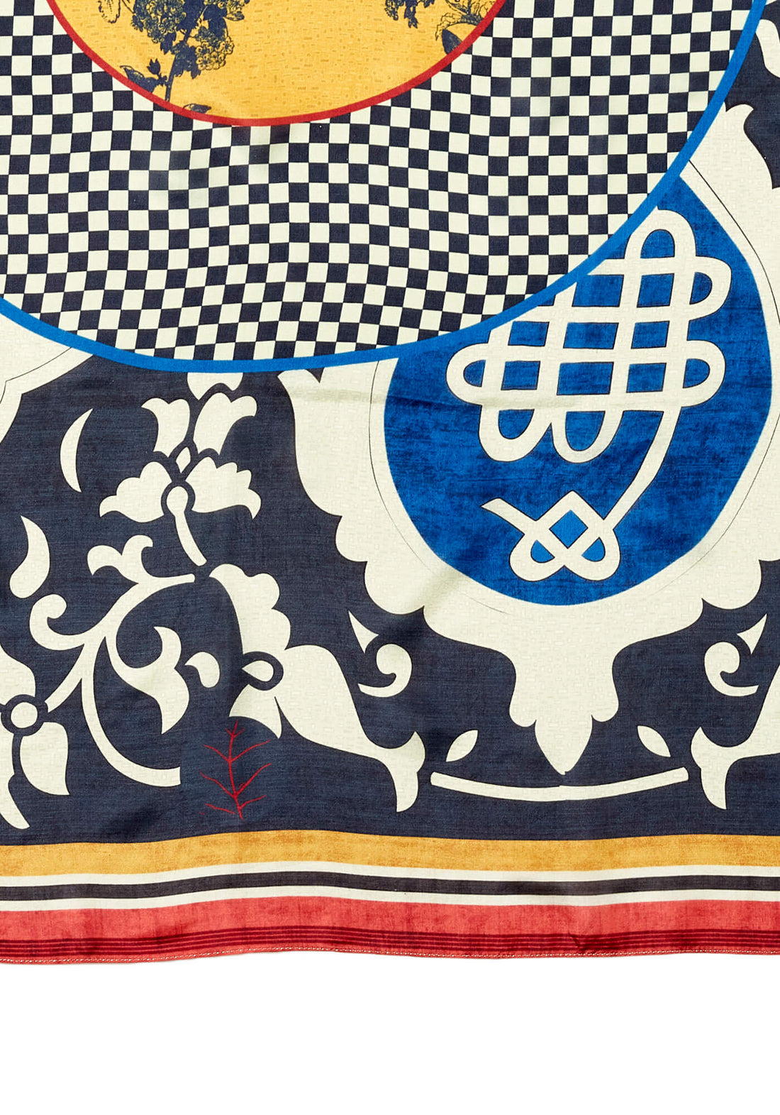 Silk Scarf Square Ashabat - Traces of Me