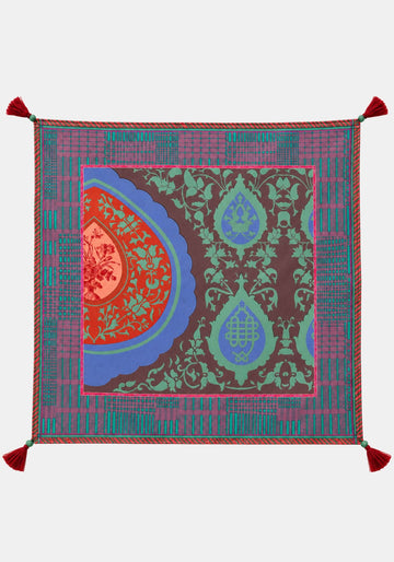 SIlk Scarf Square Ashabat - Traces of Me