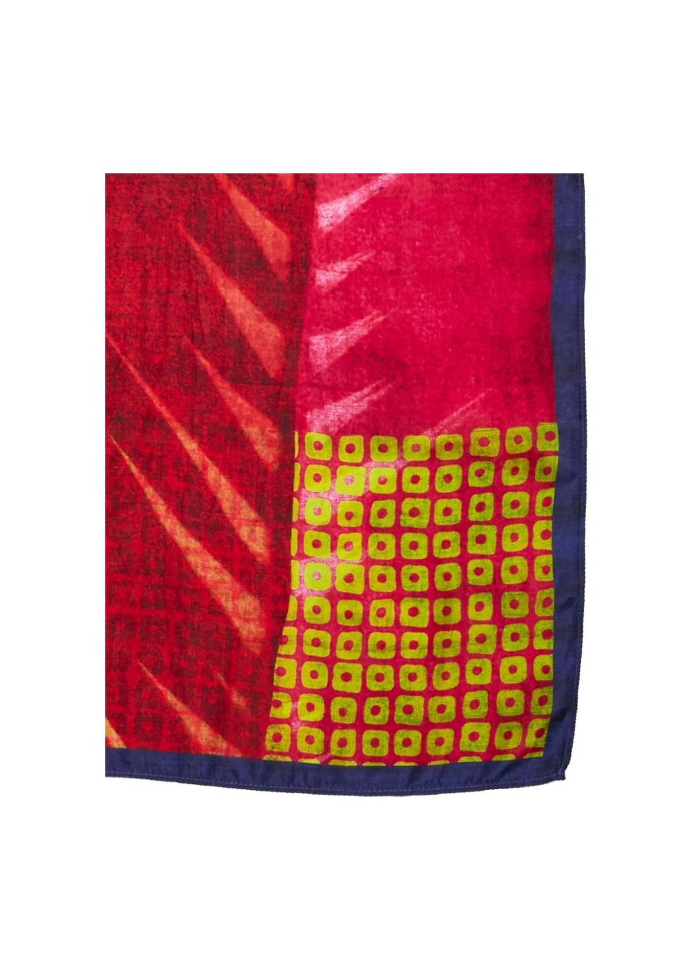 SIlk Scarf Square Babylonia - Traces of Me