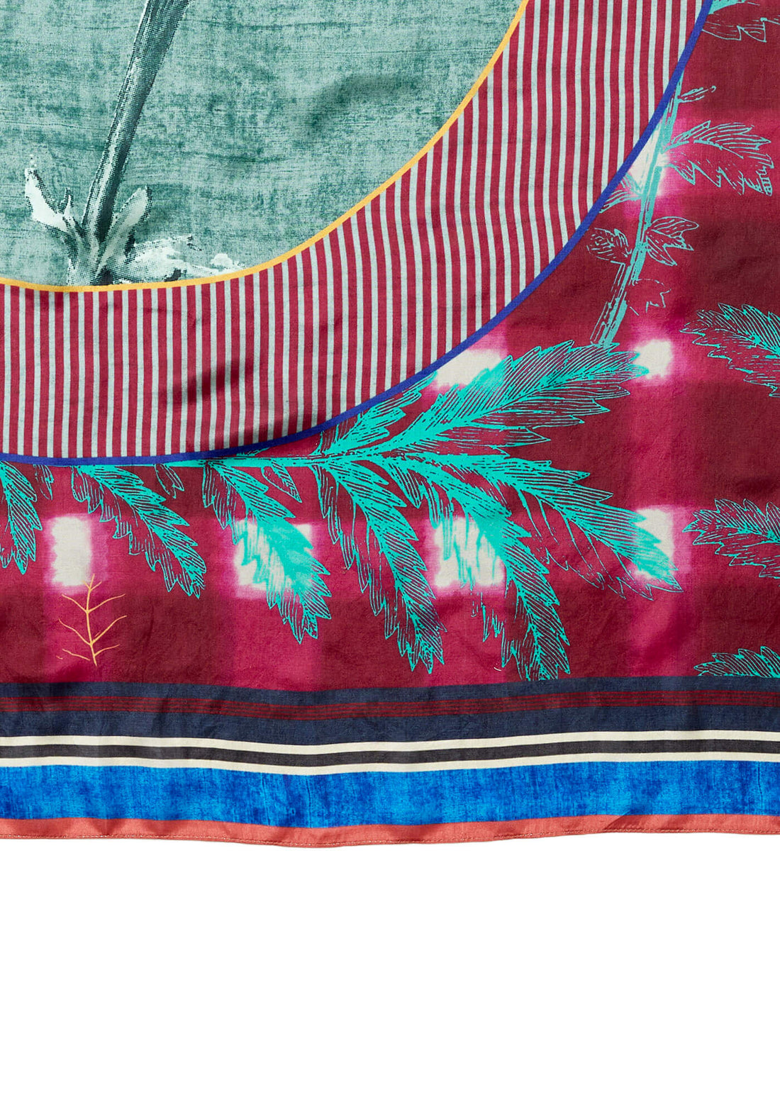 Silk Scarf Square Centaurea - Traces of Me