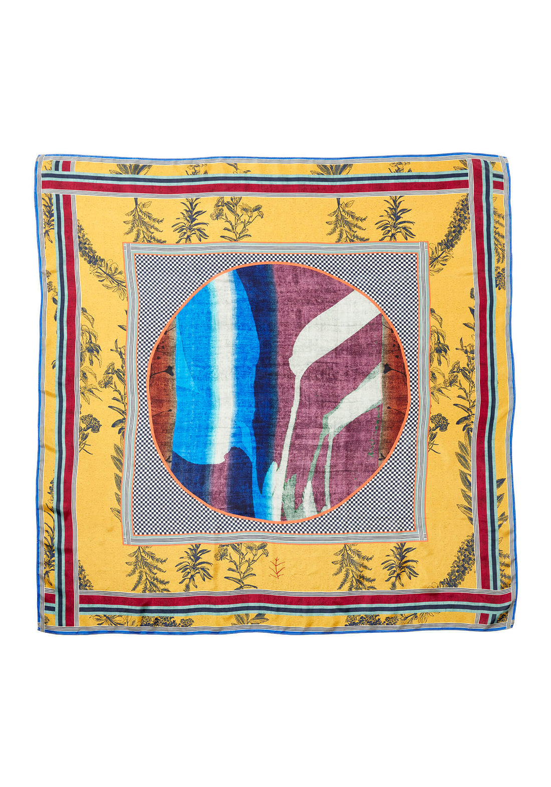 Silk Scarf Square Haka - Traces of Me