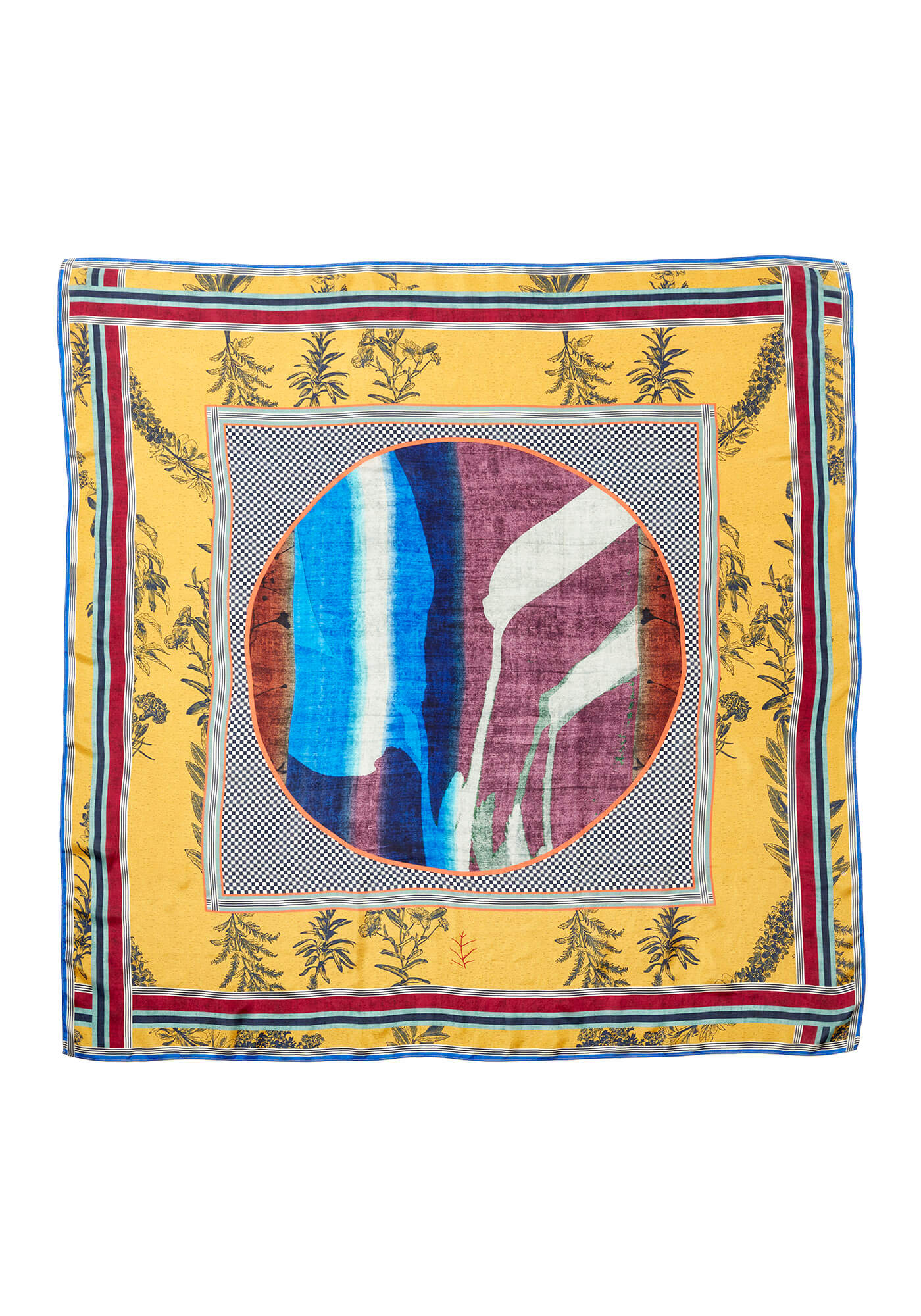 Silk Scarf Square Haka - Traces of Me