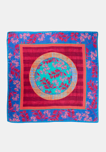 Silk Scarf Square Roheda - Traces of Me