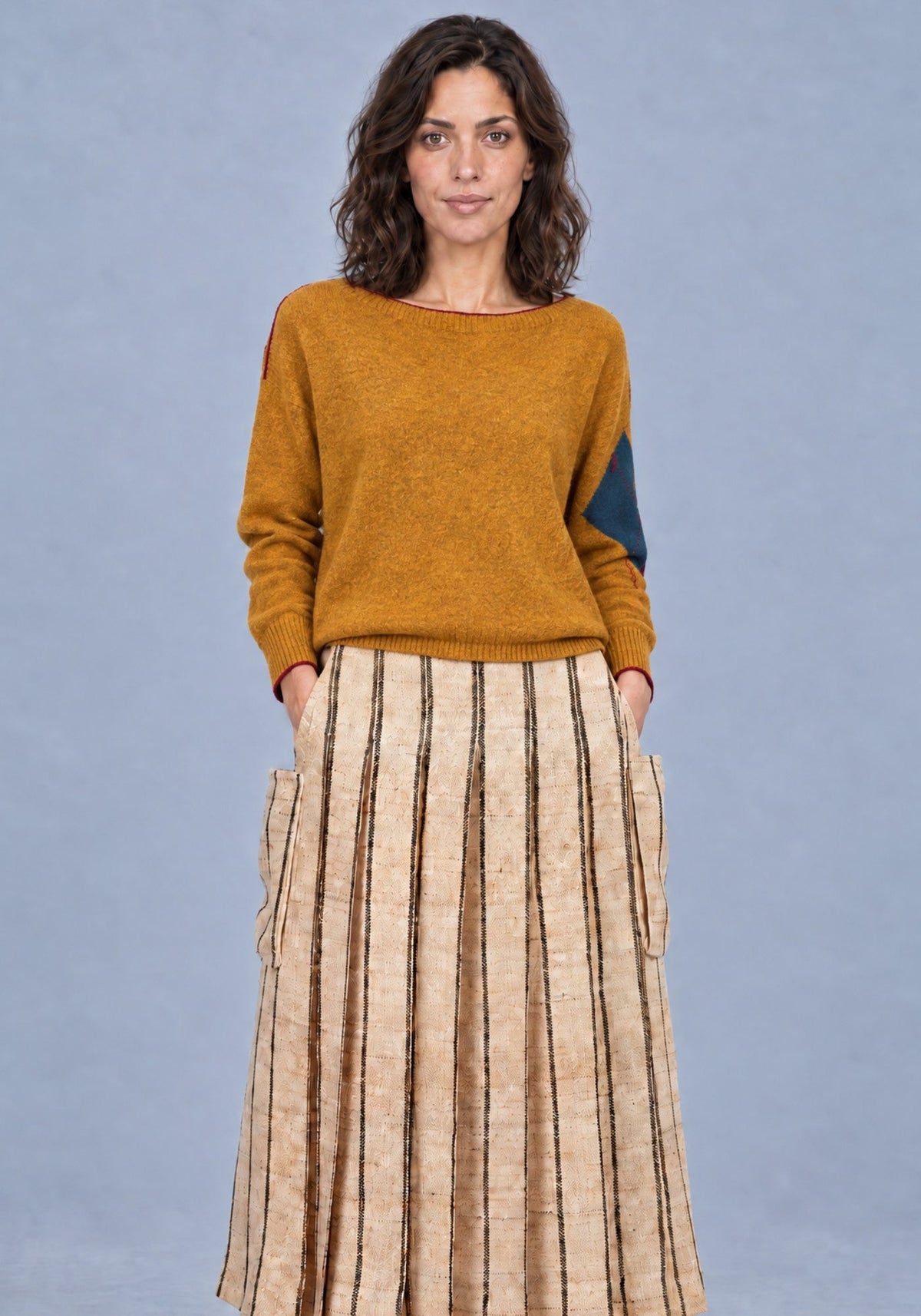 Skirt Frangipani Straw - Traces of Me