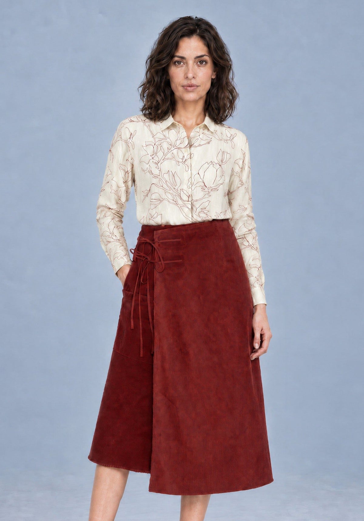 Skirt Overlap Dye - Traces of Me