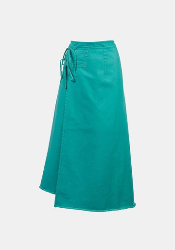 Saia Overlap Twill – Alhambra, algodão, vista de produto | Traces of Me