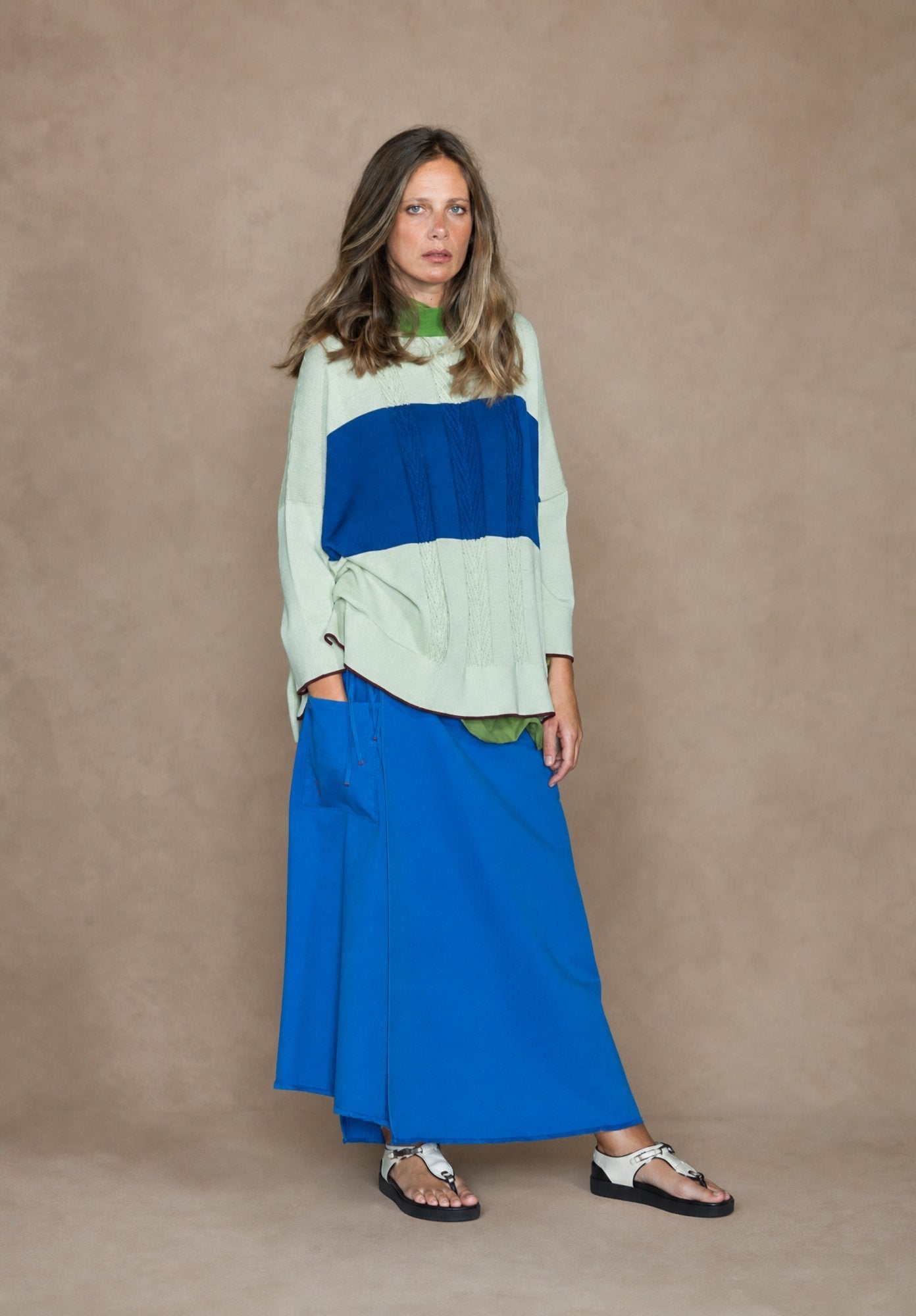 Skirt Overlap Twill - Traces of Me