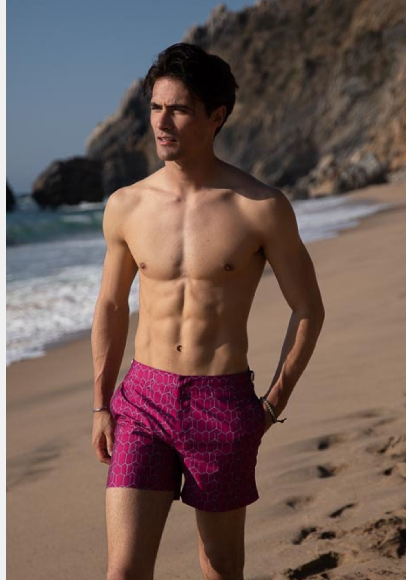 Swim Shorts Buckles Bee - Traces of Me